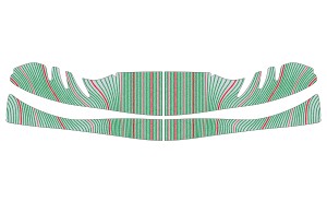 Naklejki Tony 2025 M11 Front OK-KZ